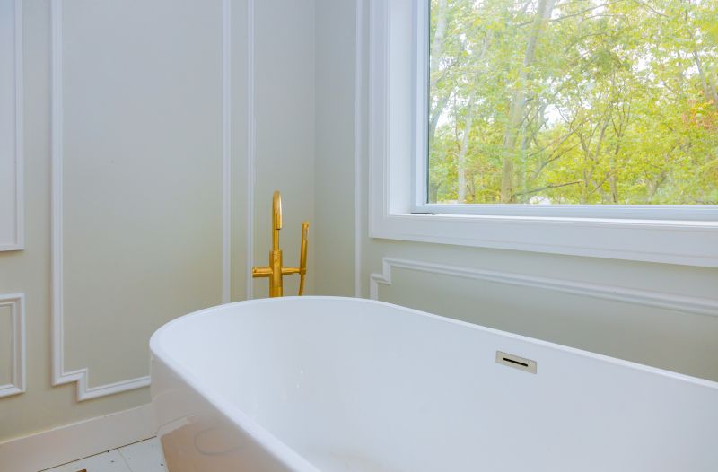 Bathroom Remodel Featuring Bathtub